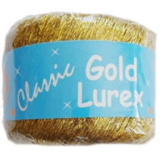 Classic Crochet Lurex - Gold