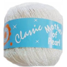 Classic Crochet Lurex - Mother of Pearl