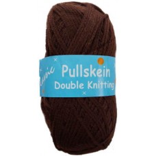 Classic Pullskein, Double Knitting - Chocolate brown