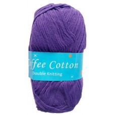 Coffee Cotton, Double Knit - Purple