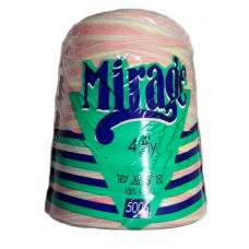 Mirage, 4 Ply, Cones, Print - Smartie Swirl